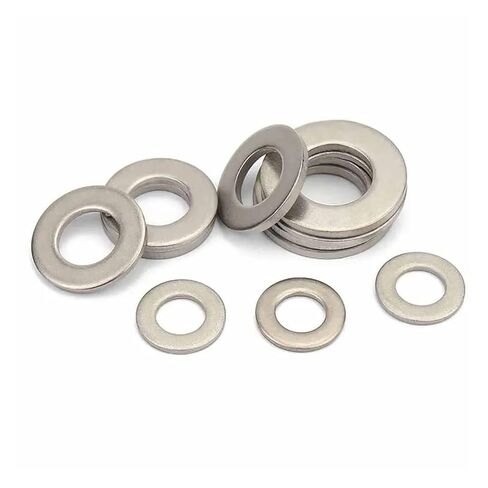 2-10pcs Titanium TA2 Flat Washer Plain M3 /4/5 /6/8 /10/12 /14/16 /20(5pcs M10) in Saudi Arabia