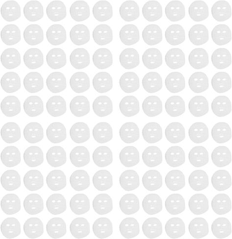 Face Gauze for, Face Gauze Disposable Non Woven Makeup Cover Strong Water Absorption Disposable 100pcs Precut DIY Sheets for Salon in Kuwait