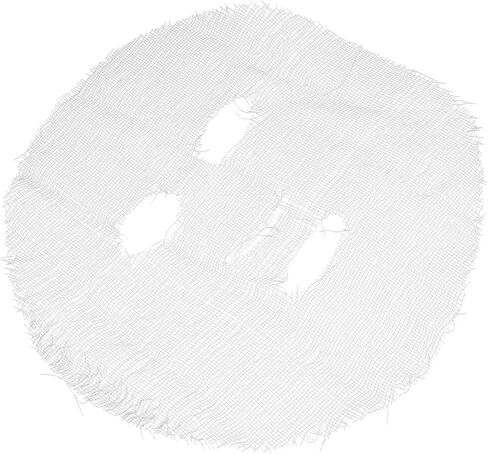 Face Gauze for, Face Gauze Disposable Non Woven Makeup Cover Strong Water Absorption Disposable 100pcs Precut DIY Sheets for Salon in Kuwait