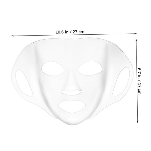 3 Pcs Reusable Silicone Facial Mask Covers Fit with Hanging Ear Design Prevent Essence Evaporation Comfortable Skin Care Tool for Women Spa and Sheet Masks in Saudi Arabia