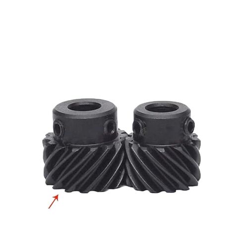 1M 13T 45 Degree Helical Gear 1 Mod 13 Teeth Left and Right Rotation Gear Bore 5 6 6.35 8 10mm 45# Steel 1Pcs(1M 13T-Bore 6mm,Left-Hand Gear) in Saudi Arabia