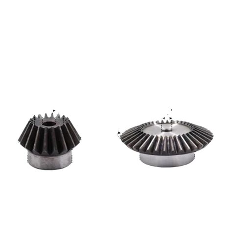 2pcs 1:2 Bevel Gear 2.5 Modulus 20Teeth +40Teeth Inner Hole 12mm 90 Degree Steel Gears Steel Gears Screw M5 in Kuwait