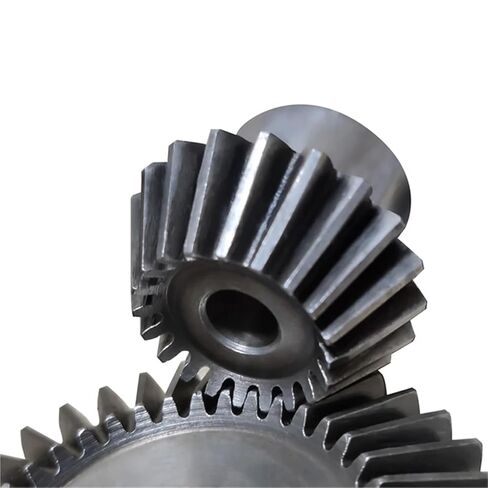 2pcs 1:2 Bevel Gear 2.5 Modulus 20Teeth +40Teeth Inner Hole 12mm 90 Degree Steel Gears Steel Gears Screw M5 in Kuwait