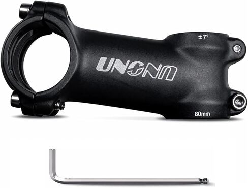 CYSKY Bike Stem 31.8mm 25.4mm MTB Stem 60/70/80/90/100/110/120/130mm 7 Degree Mountain Bike Stem Short Handlebar Stem Riser for MTB Road Bike City Gravel Bike Ebike in Saudi Arabia