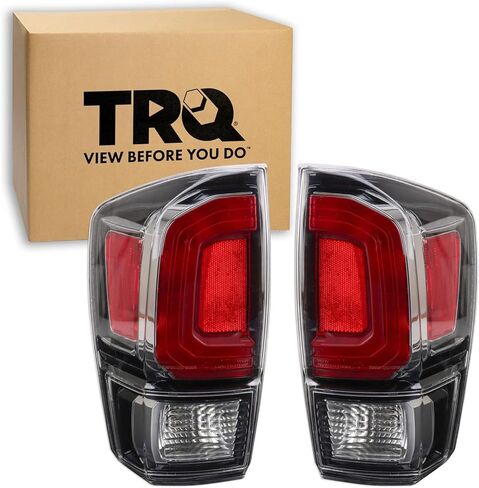 TRQ Rear Tail Lights Set Compatible with 2004-2006 Toyota Tundra in Kuwait