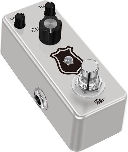 ISET Fuzz تأثير الجيتار دواسة التناظرية شارة الزغب للجيتار الكهربائي باس الالتفافية الحقيقية in Kuwait