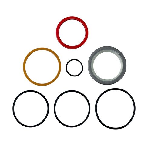 طقم الختم الهيدروليكي 25H49328 المتوافق مع أسطوانة Bush Hog 2447 2446 2426,2-1/4 بوصة مع قضيب 1-1/2 بوصة in Kuwait