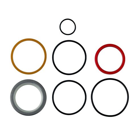 طقم الختم الهيدروليكي 25H49328 المتوافق مع أسطوانة Bush Hog 2447 2446 2426,2-1/4 بوصة مع قضيب 1-1/2 بوصة in Kuwait