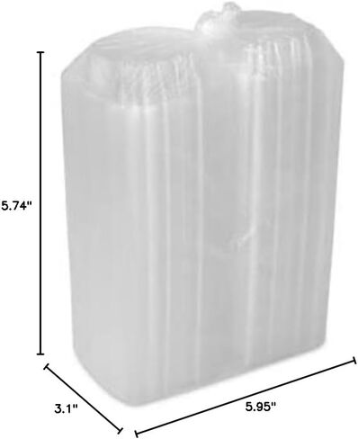 PACTIV YCI82160 Sensation Smartlock Clear OPS حاوية ساندويتش بغطاء مفصلي من البوليسترين بعرض 6 بوصة × ارتفاع 3.1 بوصة - علبة 500 in Kuwait