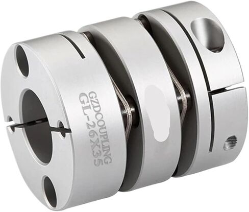 D44 L50 Double Disc Coupling Inner Bore 8-18 Flexible Disc Couplings(19mm) in Kuwait