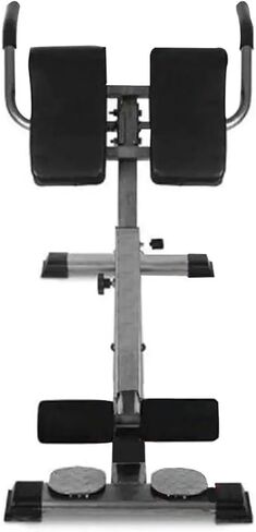 Roman Chair Hyperextension Bench Roman Chair Back Extension Machine Lower Hyperextension Bench Adjustable Exercise Equipment for Hamstring and Glute in Kuwait