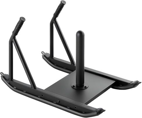 Professional Strength Training Sled, 276.6 lbs Capacity & Multi-Surface Design, Compatible with Standard Weight Plates for Home Gym & Athletic Conditioning ﻿ in Kuwait