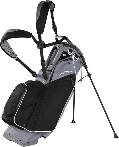 Sun Mountain Men's Eclipse 3.5 Lightweight Stand Golf Bag 14-Way Top - 2025 Model, Nickel-Black-White in Saudi Arabia