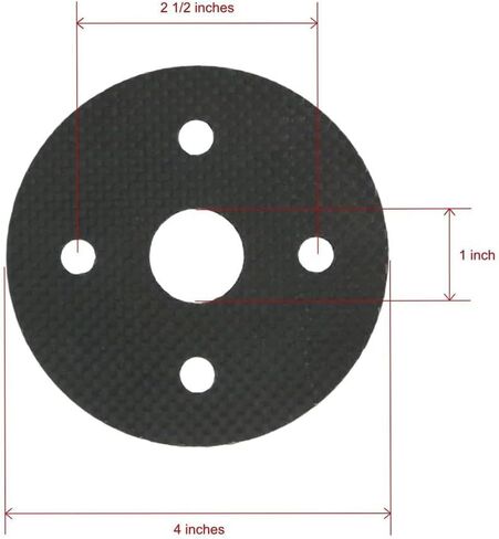 Replacement for Grasshopper (Pack of 2) 821530 Flex Coupling Discs for Front Mount ZTR Lawnmower OEM in Kuwait