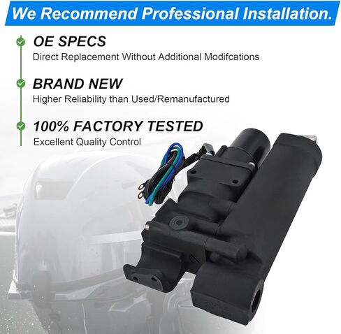 وحدة تقليم إمالة الطاقة 65W-43800-03-4D متوافقة مع Yamaha Outboard F25 F30HP 40HP T40-10000000، T4010000000، 67C-43800-00-4D 65W43800024D in Kuwait