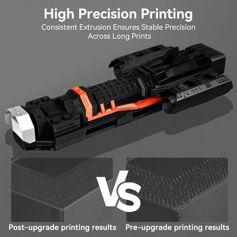 Upgrade Centauri Carbon Ceramic Hotend,High Temp Extruder Print Head Replacement with 0.4mm Brass-Hardened Steel Nozzle and Silicone Cover Compatible with ELEGOO Centauri Carbon 3D Printer in Saudi Arabia