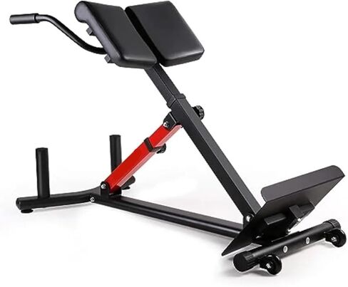 Roman Chair Hyperextension Bench Heavy-Duty Adjustable Roman Chair - Back Extension Bench with Multiple Adjustment Functions- Hyperextension in Kuwait