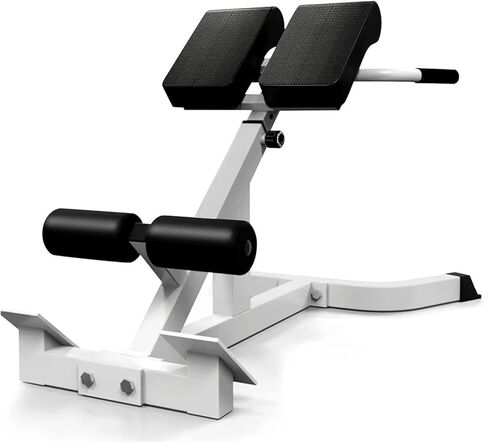 Roman Chair Hyperextension Bench Roman Chair Back Extender - Angle Height Dual Adjustable Hyperextension Bench for Home Gym Exercise in Kuwait
