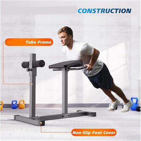 Roman Chair Hyperextension Bench Adjustable Hyper Extension Bench Multifunctional hyperextension bench Gym Back Machine Fitness Chair for Hip in Kuwait
