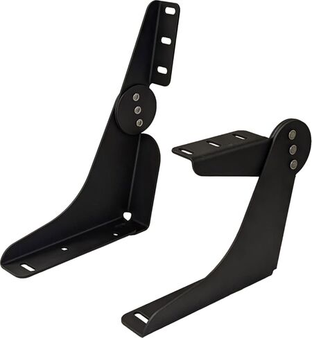 JAMMY Pinchless® Boat Seat Hinge Pair, J-1551-BL Large Black Aluminum Hinges for Pontoon, Bass Boat, and Marine Seating Applications. The Original No Pinch Design. in Kuwait