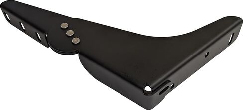 JAMMY Pinchless® Boat Seat Hinge Pair, J-1551-BL Large Black Aluminum Hinges for Pontoon, Bass Boat, and Marine Seating Applications. The Original No Pinch Design. in Kuwait