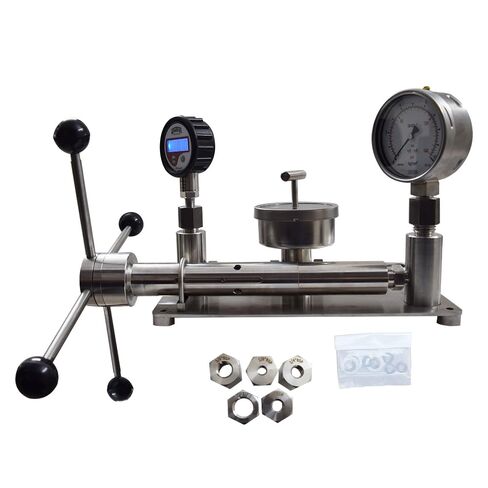 Bench Top Pressure and Vacuum Calibrator (Range: 0-400 kg/cm²) for Calibration Laboratories, Pharmaceuticals, Petrochemicals Model: AI-PCAL 1 in Kuwait