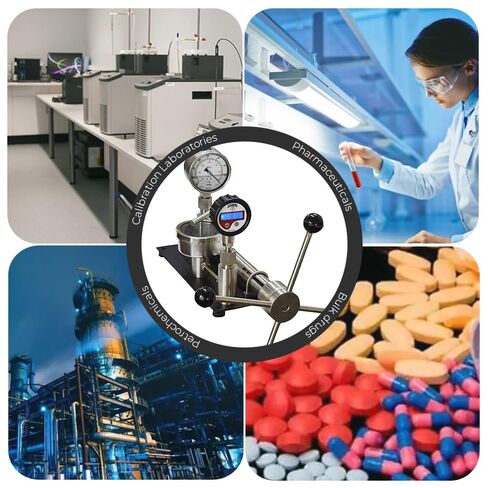 Bench Top Pressure and Vacuum Calibrator (Range: 0-400 kg/cm²) for Calibration Laboratories, Pharmaceuticals, Petrochemicals Model: AI-PCAL 1 in Kuwait