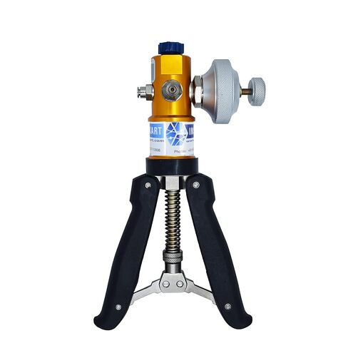 Hand Operated Pnematic Pressure and Vacuum Pump Calibrator for Calibration Labs Field Calibration Model: AI-DP1-2200 (Range: -13 to 435 PSI) Hand Pump with Pressure/Vaccum Guage(Range: -1 to 25 Bar) in Saudi Arabia