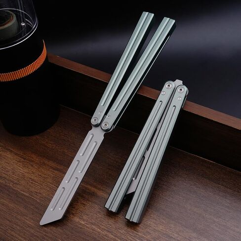 WARHERO Aluminium Alloy Integral Channel Handle, Handle Practice Tools,Integrated Forging,Balance and Inertia -silver in Kuwait