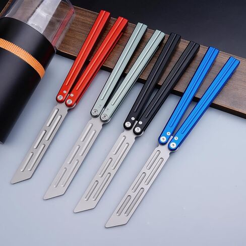 WARHERO Aluminium Alloy Integral Channel Handle, Handle Practice Tools,Integrated Forging,Balance and Inertia -silver in Kuwait