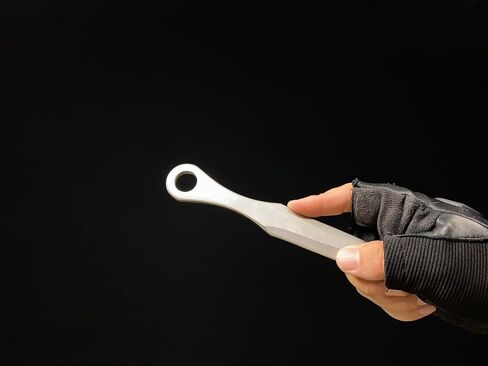 Knight Throwing Tools,Kunai, 8.66in, 5,29oz, Products with Full Tang Stainless Steel Design and Protective Nylon Sheaths, Outdoor Recreation and Competition(Knight) in Saudi Arabia