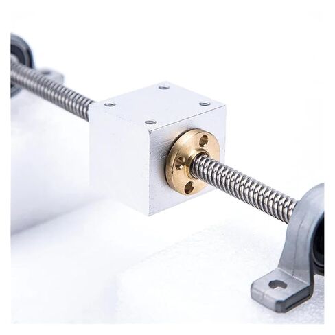 1 Set of 250mm T10 Screw 10mm + Brass nut + KP000 Bearing Bracket + Handwheel + housing Bracket(Lead 10mm KP Set) in Saudi Arabia