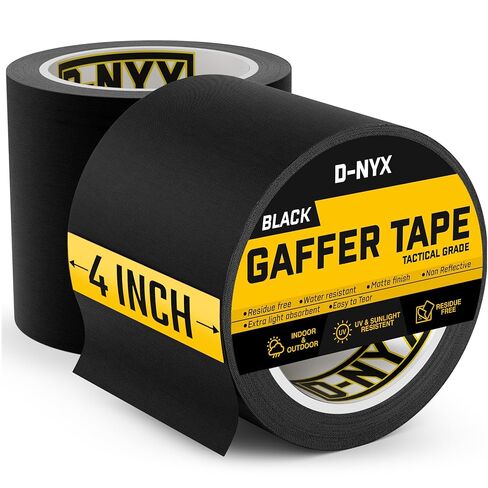 Gaffer Tape 2 Inch x 1 Pack White Gaff Tape No Residue, Heavy Duty Gaffers Tape, Multipurpose Real Professional Grade White Gaffer Tape, Matte Finish, Non-Reflective, Waterproof in Kuwait