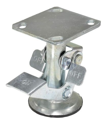 Vestil FL-LK-5EG Steel Top Mount Floor Lock 6 to 7 in. Height Silver in Saudi Arabia