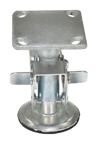 Vestil FL-LK-5EG Steel Top Mount Floor Lock 6 to 7 in. Height Silver in Saudi Arabia
