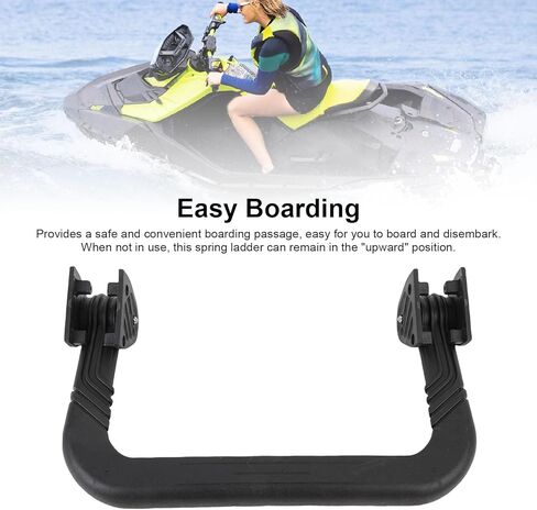Retractable Spring Loaded Boarding Ladder 295100869 with Mounting Bracket Boarding Step Replacement for Sea Doo RXT RXT X GTX GTR Wake PRO in Saudi Arabia