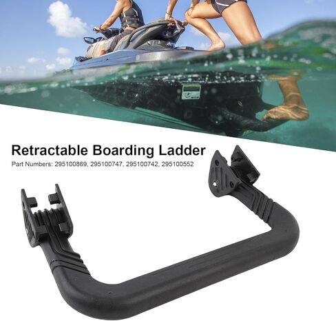 Retractable Spring Loaded Boarding Ladder 295100869 with Mounting Bracket Boarding Step Replacement for Sea Doo RXT RXT X GTX GTR Wake PRO in Saudi Arabia