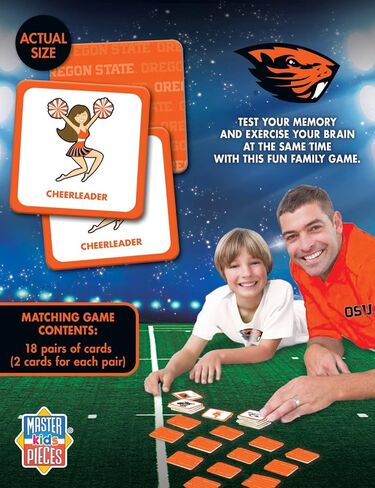 MasterPieces Oregon State Matching Game - Sports Memory Family Game in Saudi Arabia