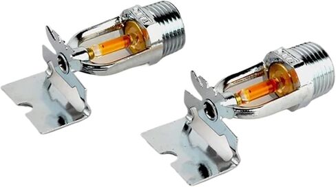 5pcs Fire Sprinkler Heads - DN15 57°C Side Spray Fire Protection System in Saudi Arabia