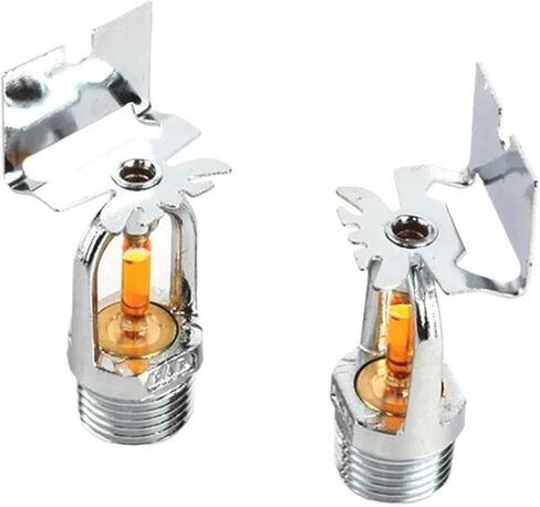 5pcs Fire Sprinkler Heads - DN15 57°C Side Spray Fire Protection System in Saudi Arabia