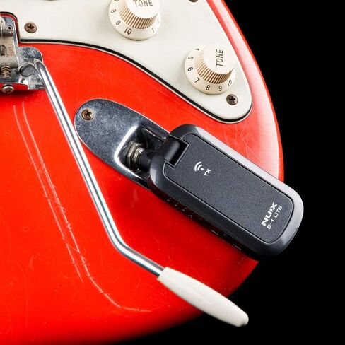 NUX B-1 Lite Guitar Wireless System 2.4GHz,Less than 5ms Latency,Anti WiFi Interference,Rechargeable Wireless Guitar Transmitter Receiver in Saudi Arabia