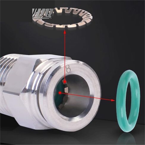 1 قطعة M5 1/8 "1/4" الأنابيب القياسية البريطانية ذكر الموضوع الهواء الهوائية دفع في موصل سريع الإصدار تركيب السباكة الغاز (4 مللي متر OD خرطوم ، 1/8") in Saudi Arabia