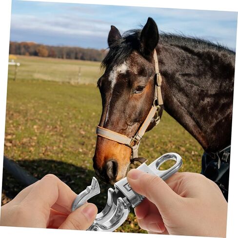 3 قطع من Housoutil مشبك دوار سريع الفك 102 مم قفل خطاف لإكسسوارات ركوب الخيل in Kuwait