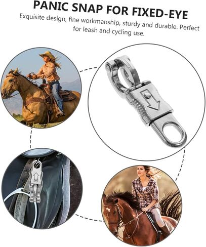 3 قطع من Housoutil مشبك دوار سريع الفك 102 مم قفل خطاف لإكسسوارات ركوب الخيل in Kuwait