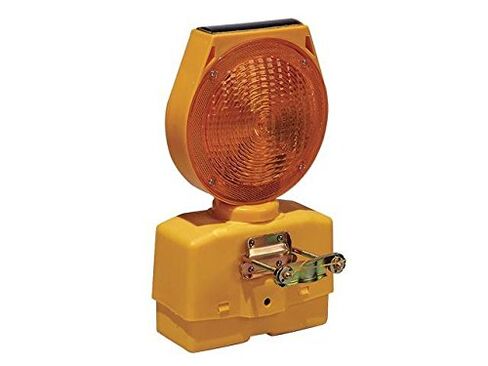 Cortina Safety Products 03-10-SBLG Solar Barricade Lamp, Amber Lens, 6V Rechargeable (Pack of 4) in Kuwait