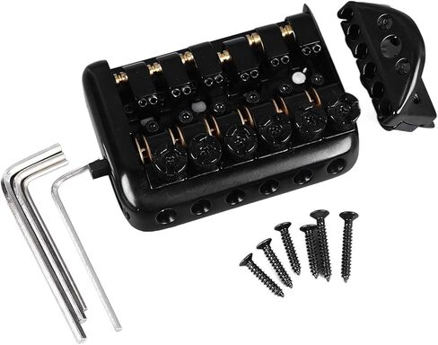 Headless Guitar Bridge Tailpiece Roller Saddle Electric Guitars Improved Sound Quality for Guitarists in Saudi Arabia