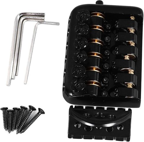 Headless Guitar Bridge Tailpiece Roller Saddle Electric Guitars Improved Sound Quality for Guitarists in Saudi Arabia