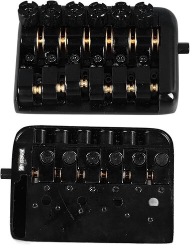 Headless Guitar Bridge Tailpiece Roller Saddle Electric Guitars Improved Sound Quality for Guitarists in Saudi Arabia