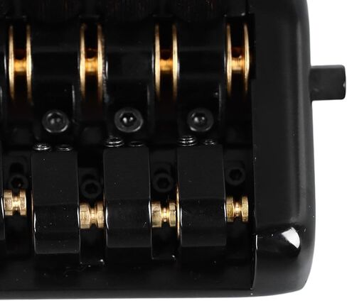 Headless Guitar Bridge Tailpiece Roller Saddle Electric Guitars Improved Sound Quality for Guitarists in Saudi Arabia