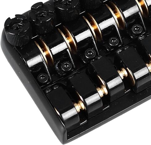 Headless Guitar Bridge Tailpiece Roller Saddle Electric Guitars Improved Sound Quality for Guitarists in Saudi Arabia